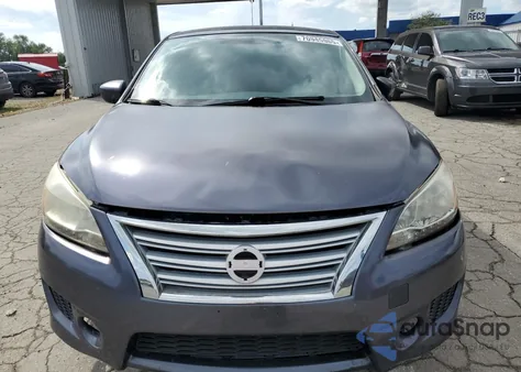 2014 Nissan Sentra S из США, поврежденный, VIN 1N4AB7APXEN850043
